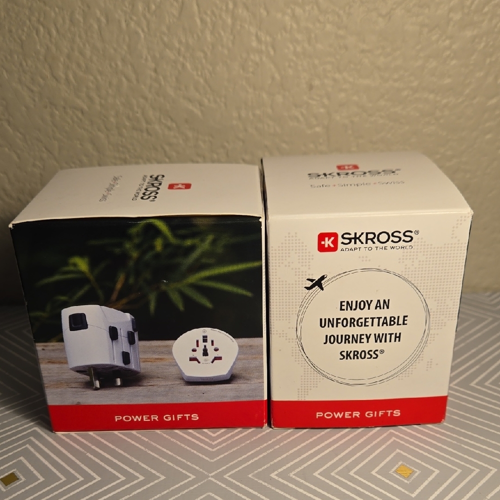 Two SKROSS PRO World Travel‎ Adapter